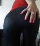 Sexy ass in tight leggings for sale ask me