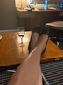 Champagne and heels