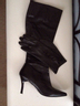 Luscious buttery soft leather boots and gloves