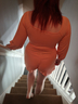 orange jumpsuit from behind xx