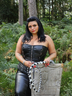 Leather Mistress with bull whip- outdoor play 
