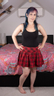 Red Tartan Skirt