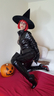 PVC Witch in NEW Catsuit & NEW thighboots