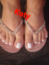 Katy love white nails 