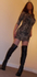 Slutty Transexual hooker Thigh high leather boots 