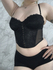 black corset with pants