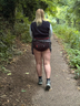 Walk of shame knickers on show see video 