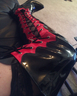My lovely pvc boots bought by my slave!!