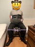 The first willing person into the bondage chair
