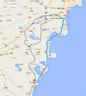 Map of where I live, grab a flight to Alicante