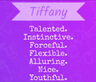 Purple Tiffany   